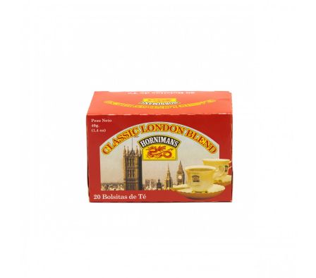 TE NEGRO HORNIMANS 20 SAQUITOS 40 GR.