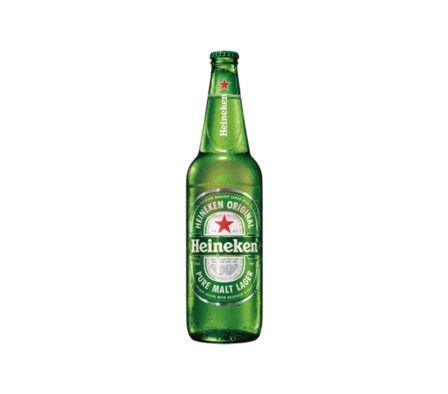 CERVEZA HOLANDESA HEINEKEN BOTELLA NO RET X 650ML (12)