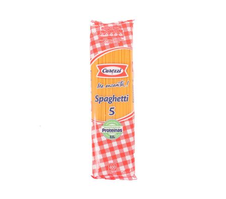 FIDEO CAROZZI SPAGHETTI 400 GRS.