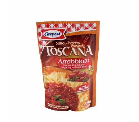 SALSA TOSCANA CAROZZI ARRABBIATA 200GR (24)