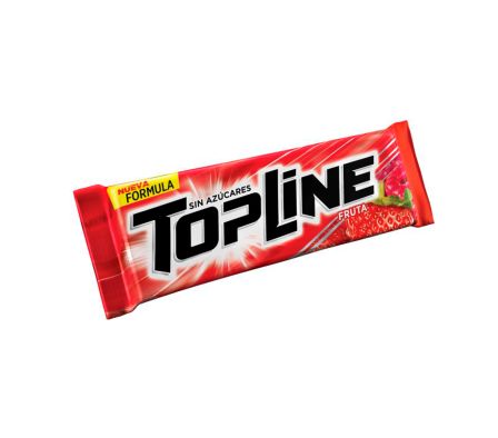 CHICLE TOPLINE FRUTILLA 11GR (400)