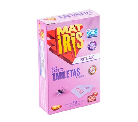 TABLETAS MATAMOSQUITO MATIRIS RELAX X 12