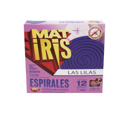 ESPIRAL MATIRIS LAS LILAS X 12 UNI