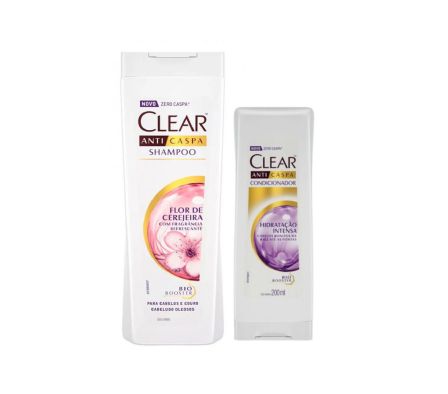 PACK SHAMPOO CLEAR WOMEN ANTIC HIDRAT INT400ML+ACON (6)