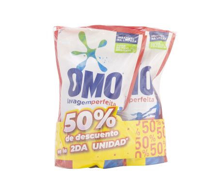 PACK JAB. LIQUIDO OMO LAVADO PERFECTO 2X900ML (6)