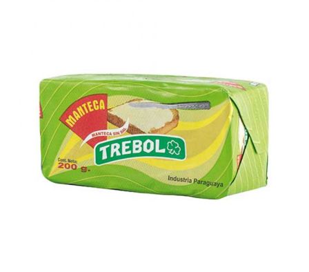 MANTECA TREBOL 200  GRS.
