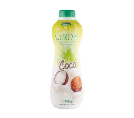 YOG. TREBOL CERO COCO BOT. 1 LT