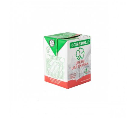 LECHE TREBOL UAT ENT SQUARE 1/2 LT
