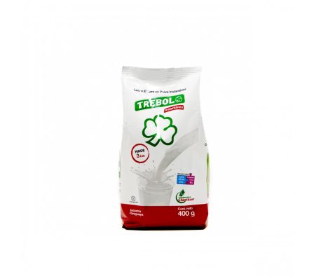 LECHE ENTERA TREBOL EN POLVO 400 GR.