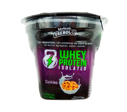 YOGURT DESC S/LACT. TREBOL C/PROT COOKIES 200 GR