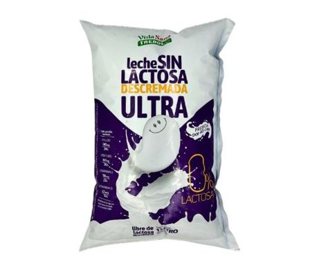 LECHE TREBOL DESC. ULTRA S/ LACTOSA SACHET 1LT