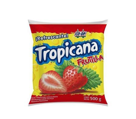 YOG. TROPICANA FRUTILLA 500 SACHET