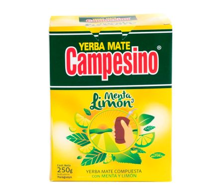 YERBA CAMPESINO MENTA LIMON 250 GRS.
