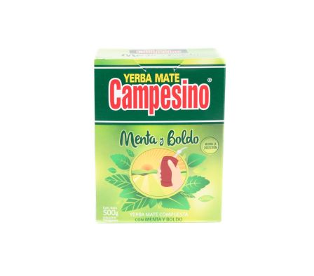 YERBA CAMPESINO MENTA/BOLDO 500 GRS.(10)
