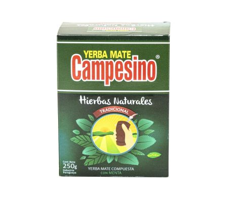YERBA CAMPESINO H.NAT. TRAD. 250 GRS. (20) CJA