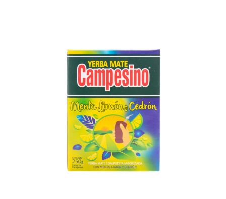 YERBA CAMPESINO MENTA LIMON Y CEDRON 250 GR