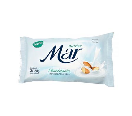 PACK JABON MAR NUTRIVE BLANCO 3X125GR (16)