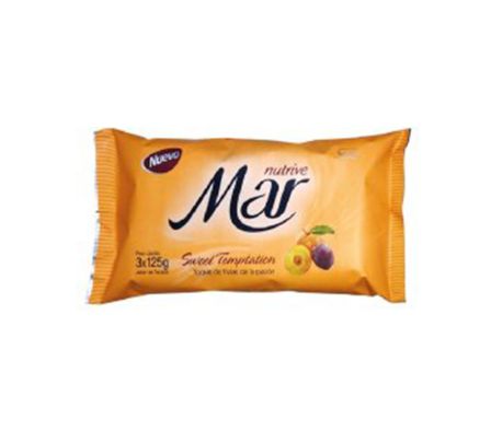 PACK JABON MAR NUTRIVE NARANJA 3X125GR (16)