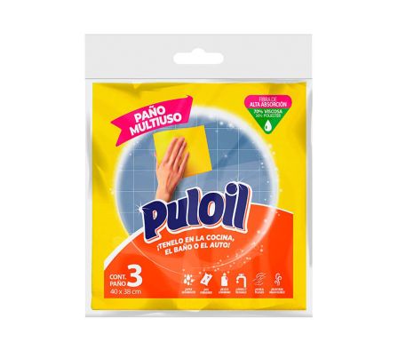PAÑO ABSORVENTE PULOIL X 3UND (24)