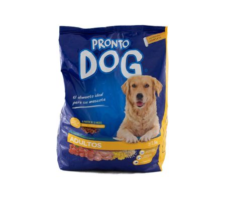 ALIM. P/PERRO PRONTO DOG ADULTOS X 1,5KG (6)