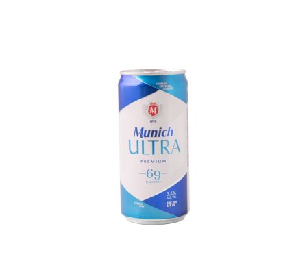 CERVEZA MUNICH ULTRA 69 269CC X UN LATA (12)