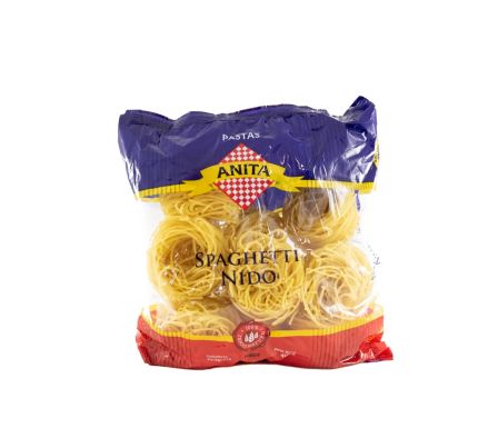 FIDEOS ANITA SPAGHETTI NIDO 400 GRS.