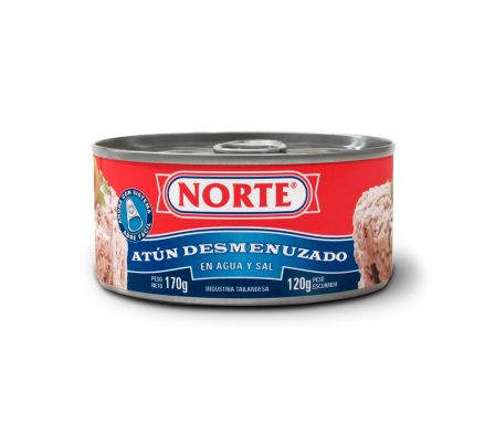 ATUN EN AGUA Y SAL DESM. NORTE 170 GRS. (48)