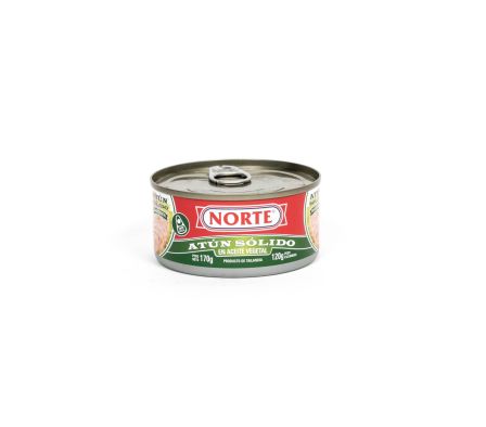 ATUN SOLIDO NORTE EN ACEITE 185 GRS
