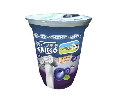 YOG. GRIEGO LA PRADERA C/ PULPA DE ARANDANOS X 160 GR