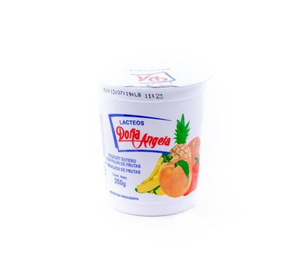 YOGHURT ENTERO DOÑA ANGELA TUTTI FRUTI X 350GR