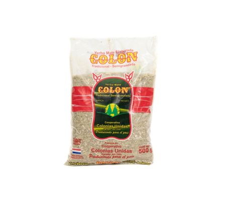 YERBA MATE COLON TRADICIONAL SEMIGRANULADO X 500GR (10)