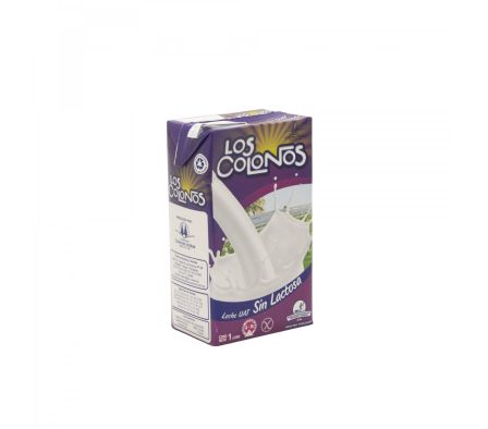 LECHE UHT LOS COLONOS SEMI/SIN-LACTOSA 1LT TETRA (12)