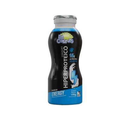 YOGHURT LOS COLONOS HIPERPROTEICO ENERGY X 190GR
