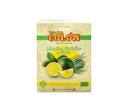 YERBA MATE COLON LIMON/CEDRON/MENTA X 250GR (20)