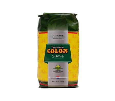YERBA MATE COLON MOLIENDA SUAVE X 500GR (10)