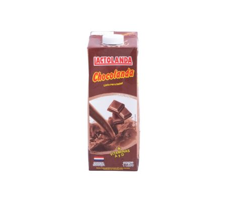 LECHE CHOCOL. LACTOLANDA 1 LT. (12)