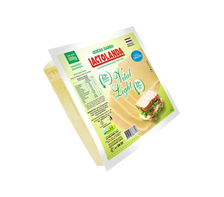 QUESO SANDW. VITAL LIGHT FETEADO LACTOLANDA 500GR