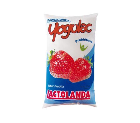 YOG. YOGULAC SACHET FRUTILLA 1 LT.