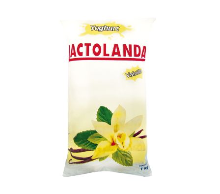 YOG. LACTOLANDA ENTERO SACHET 1 L. VAINILLA