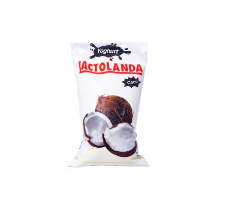 YOG. LACTOLANDA ENTERO SACHET 1 L. COCO