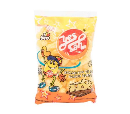 BOCADITO YES YES QUESO X 25GR (24)