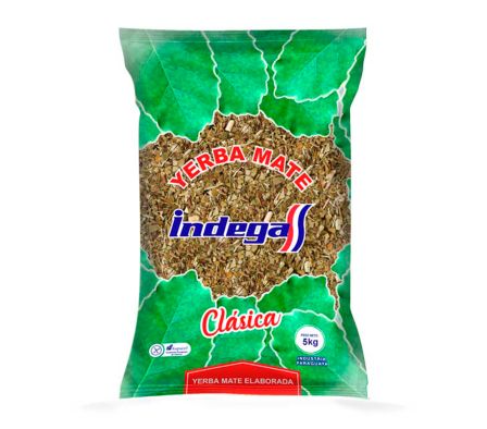 YERBA INDEGA 5 KG. BOLSA PLAST.