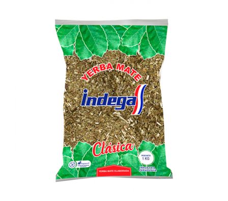 YERBA CLASICA INDEGA PAQUETE 1 KG.