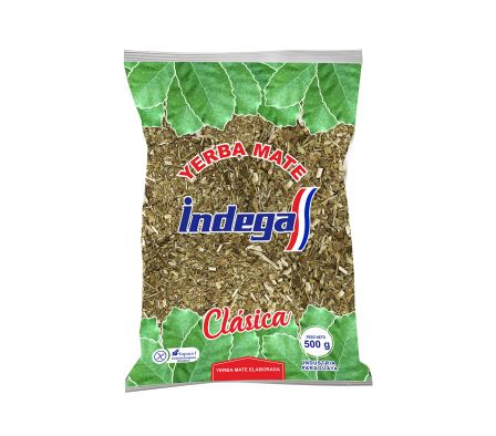 YERBA CLASICA INDEGA PAQUETE 500 GR.