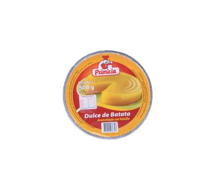 DULCE DE BATATA PRIMICIA C/VAI. 500 GRS.