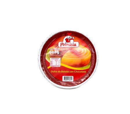 DULCE DE BATATA CON CHOCOLATE PRIMICIA 500GR. (4)