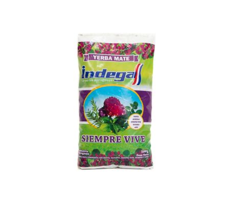 YERBA INDEGA SIEMPRE VIVE PLAST.6X500G (6)