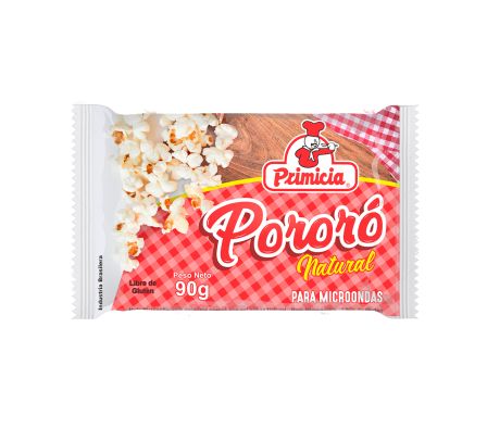 PORORO NATURAL P/ MICROONDAS PRIMICIA 90 GR.