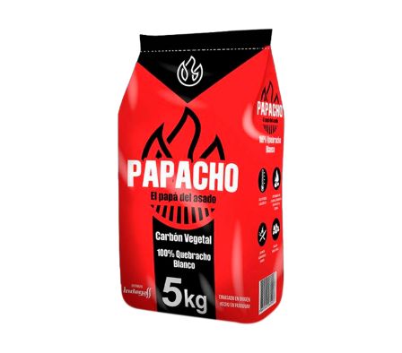 CARBON VEGETAL PAPACHO DE 5KG
