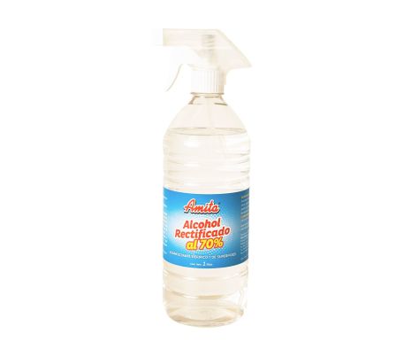 ALCOHOL RECTIF AMITA AL 70% GATILLO 1LT (24)